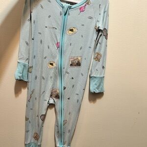 Little Crowns & Capes The Office Print Zippy Pajamas